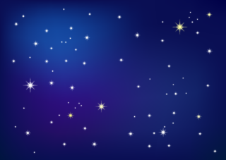 星が綺麗な夜空