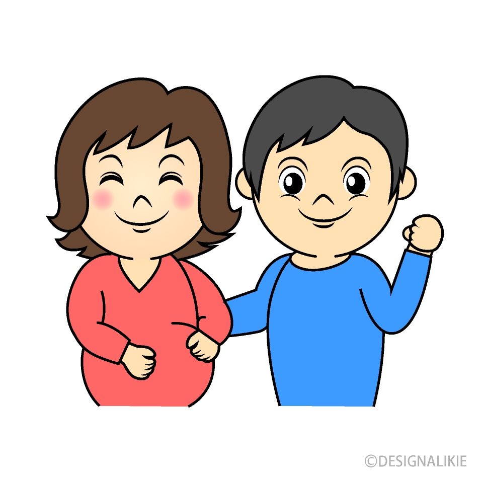 旦那と妊婦さん