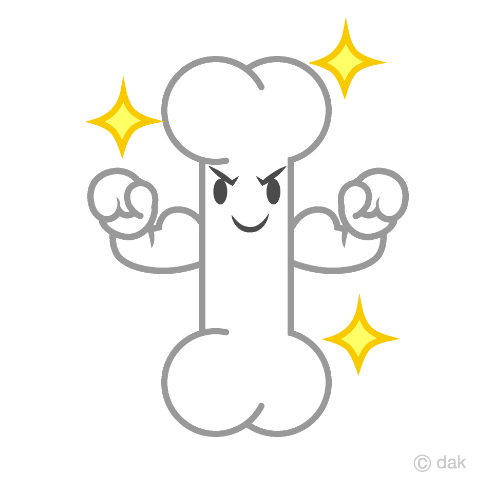 丈夫な骨キャラ