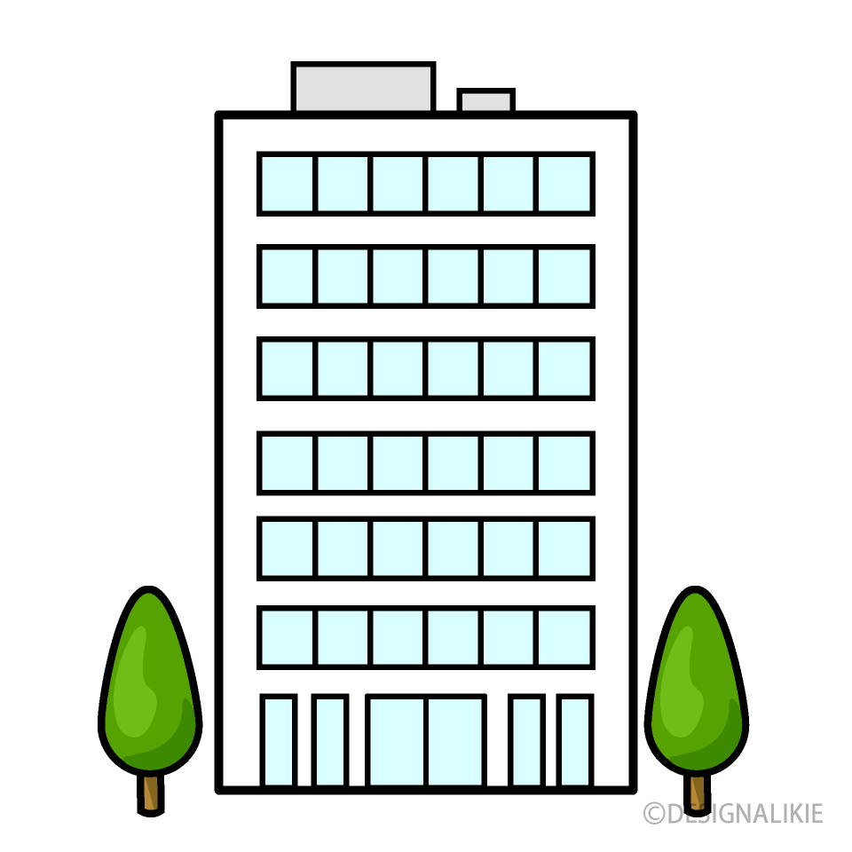 白いオフィスビル