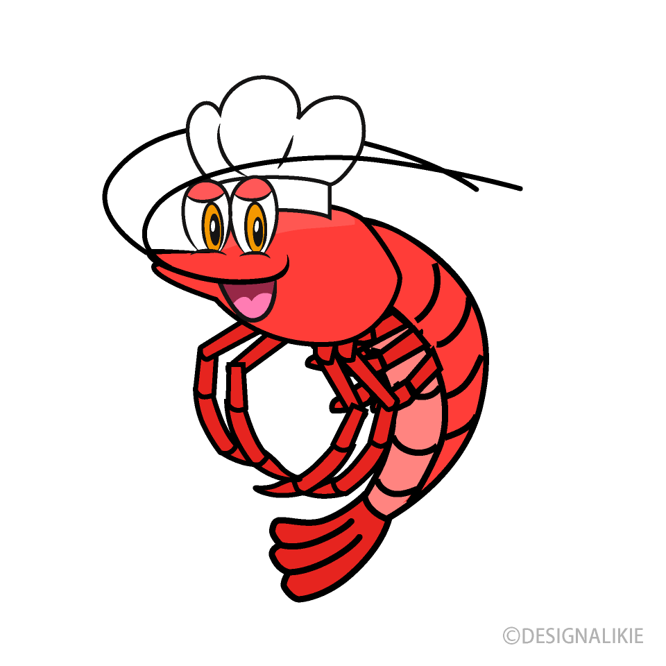 コックのエビキャラ