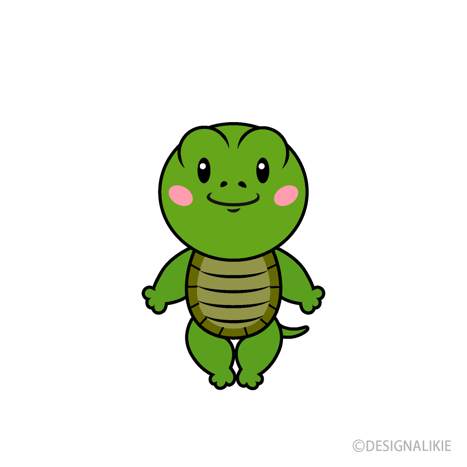 かわいいカメキャラ