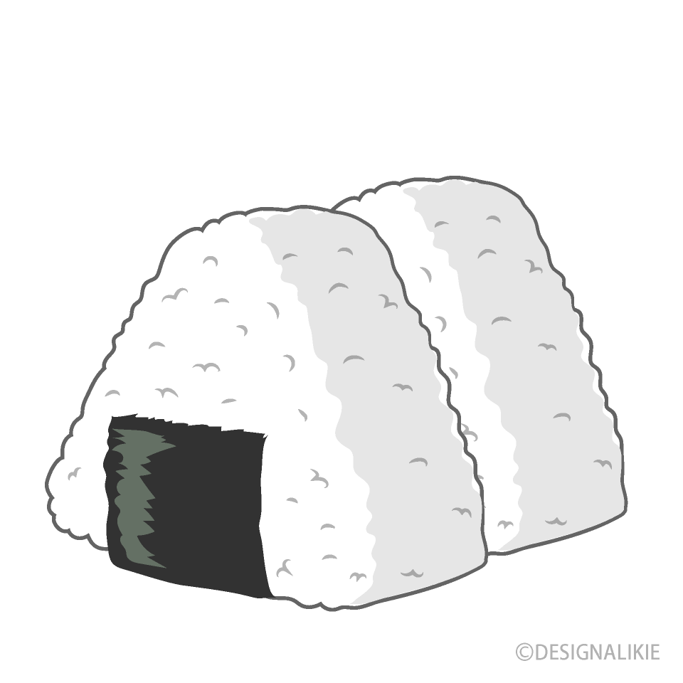 ２個のおにぎり