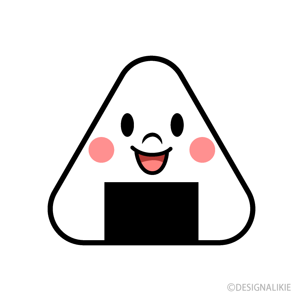 可愛いおにぎりキャラ