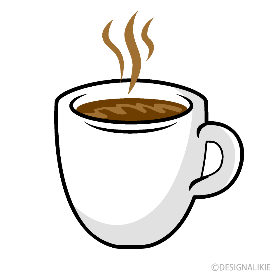 香り立つコーヒーマグカップ