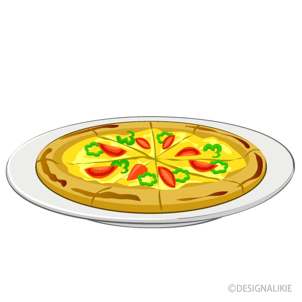 トマトのピザ