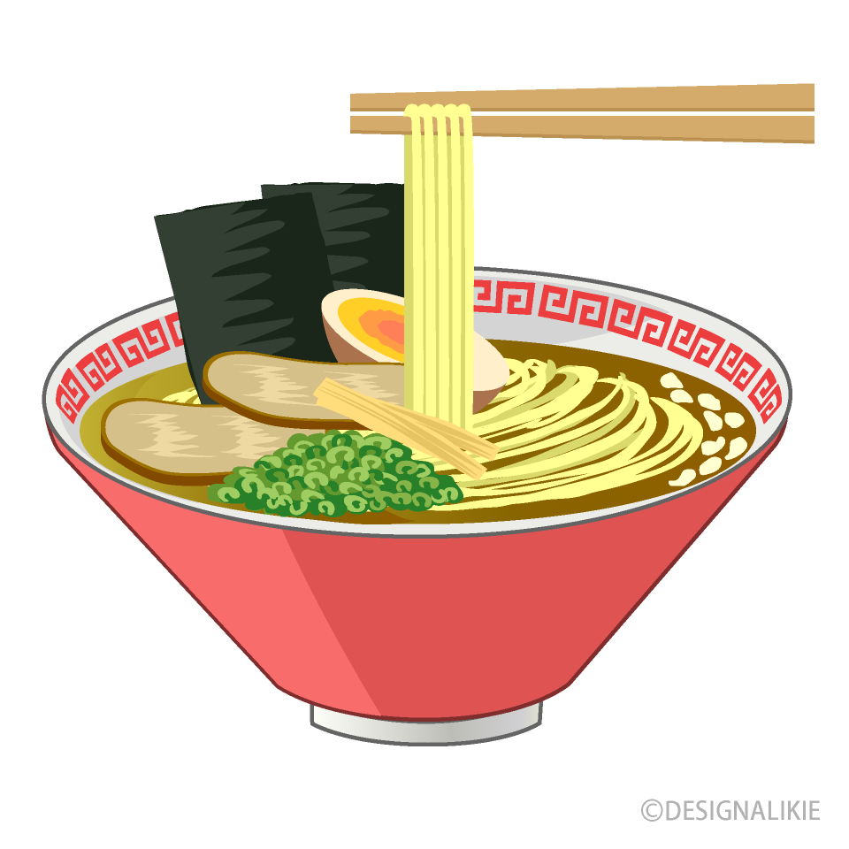 ラーメンの麺