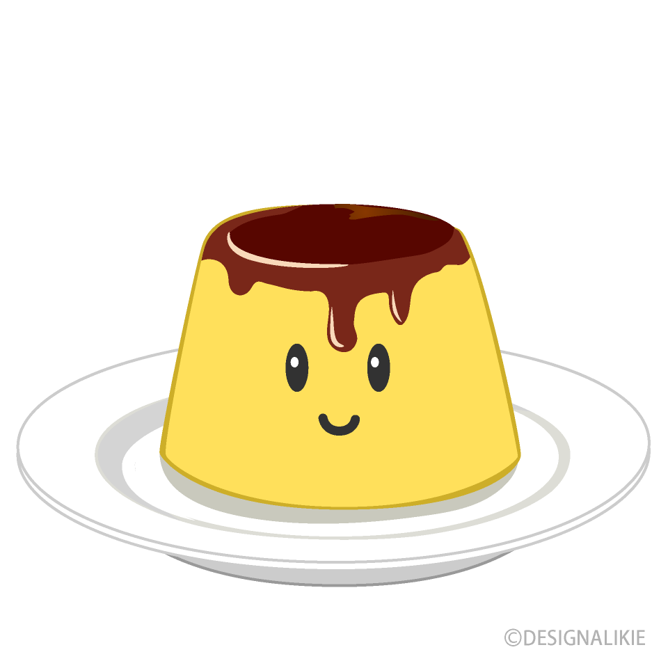 可愛いプリンキャラ