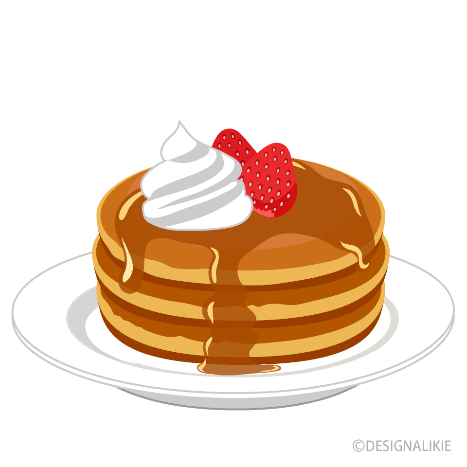 いちごホットケーキ