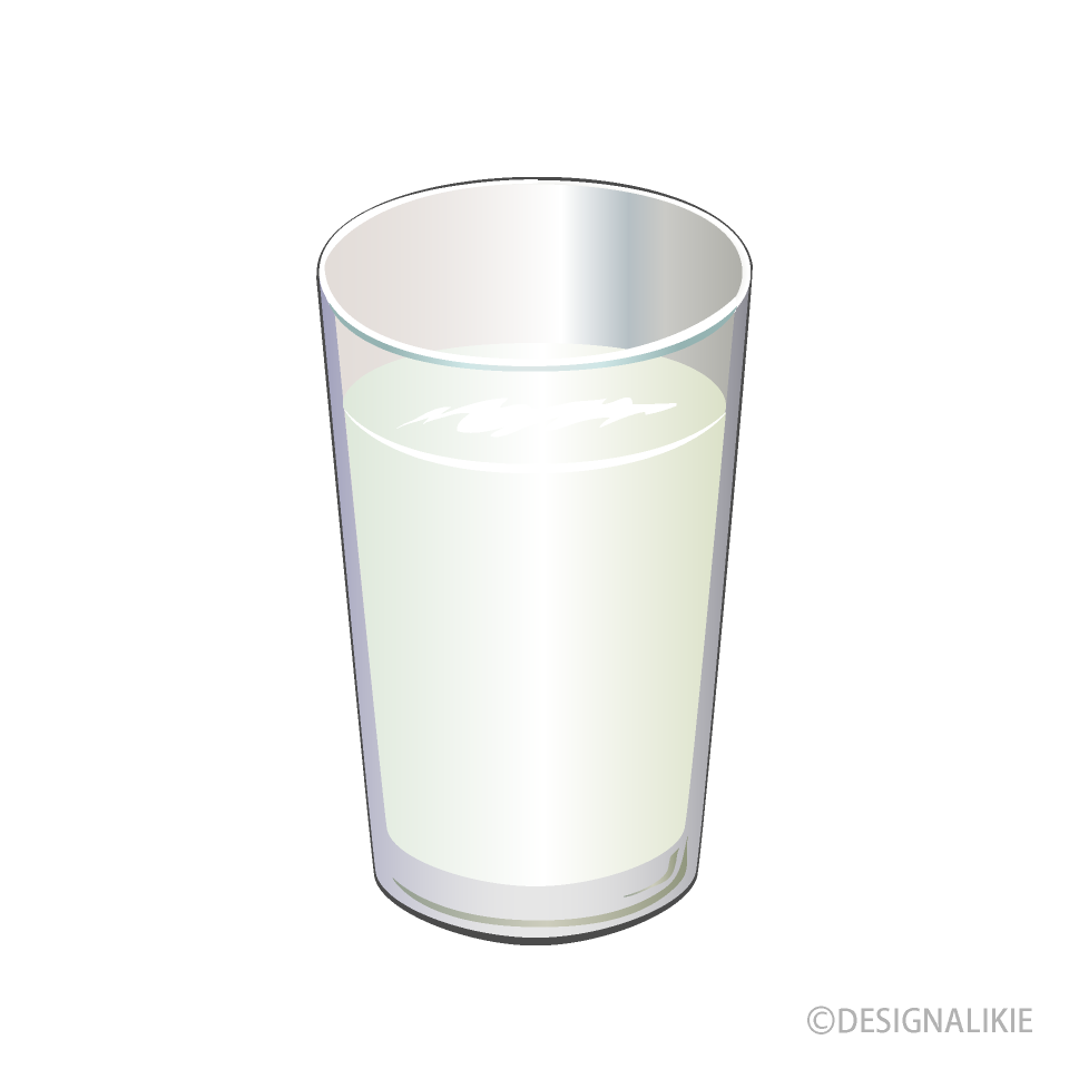 コップの牛乳