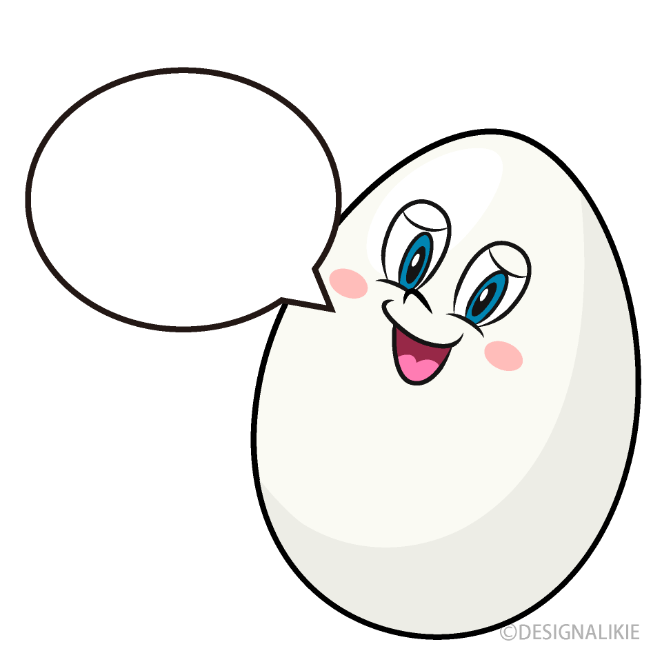 話す卵