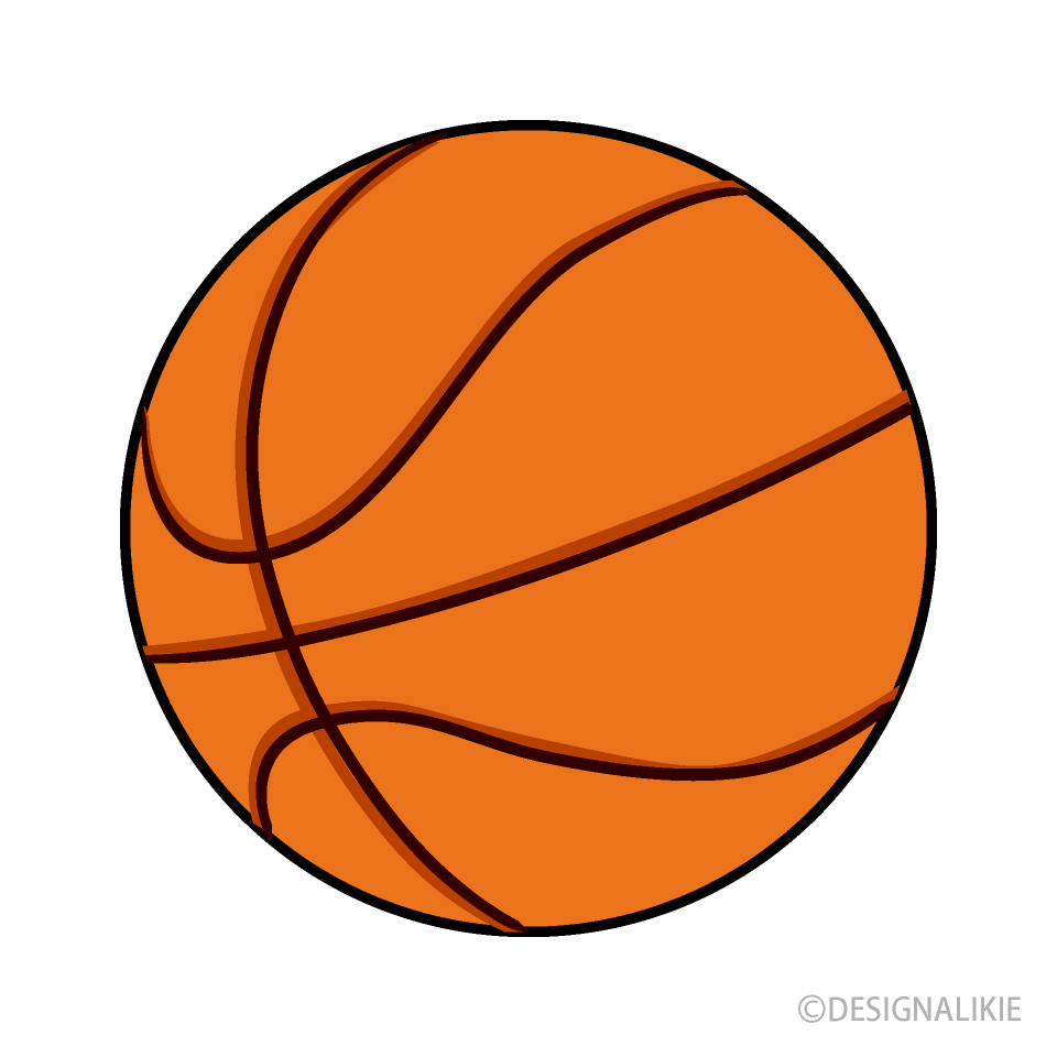 オレンジ色のバスケットボール