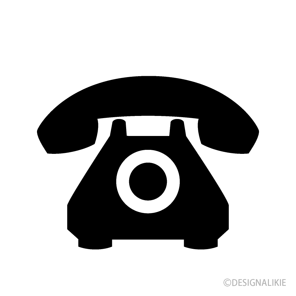 ダイヤル式電話シンボル