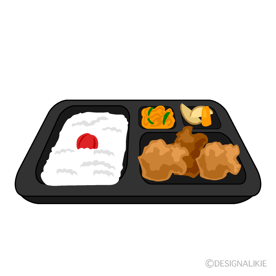 コンビニ唐揚げ弁当