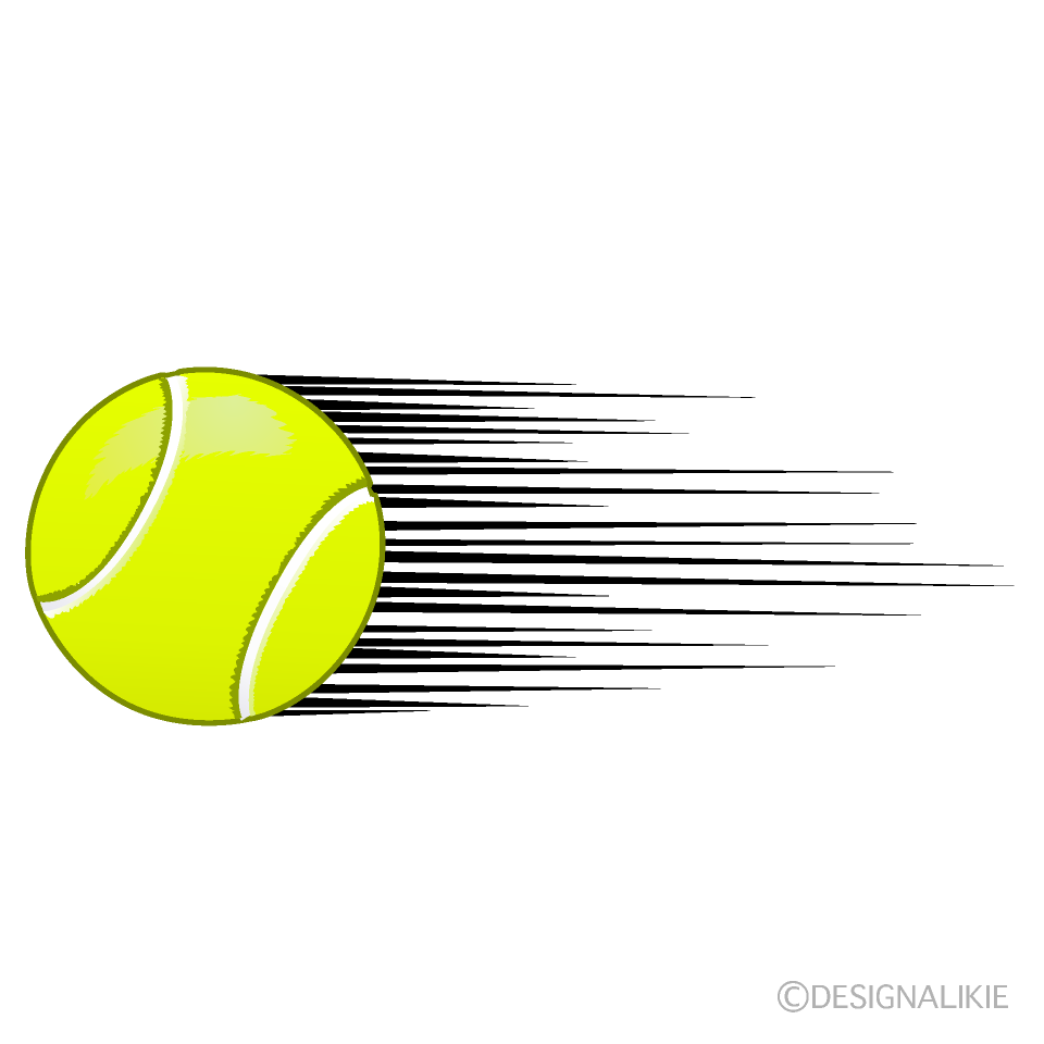 速いテニスボール