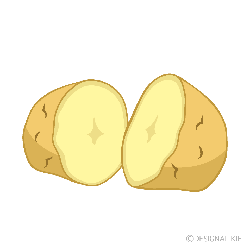 シンプルなカットじゃがいも