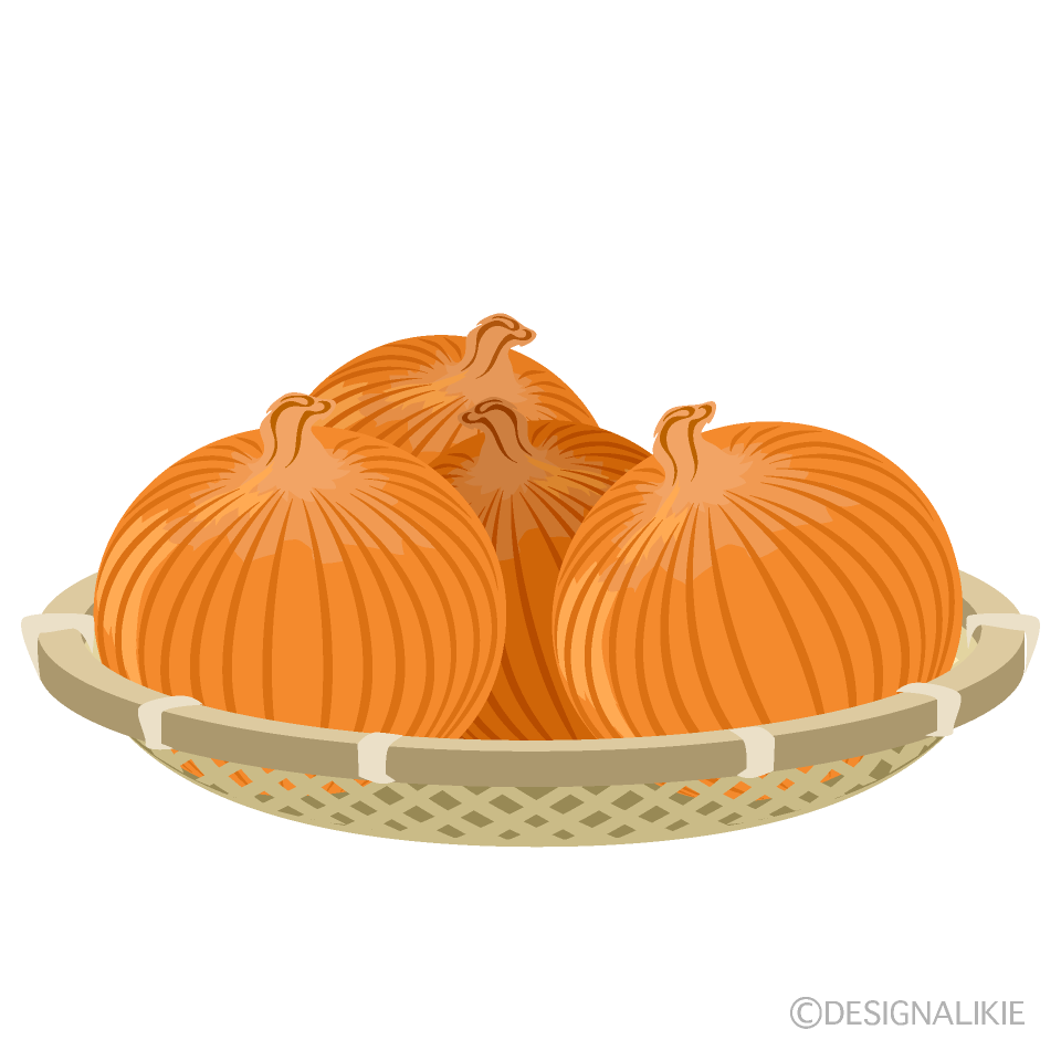 ザルの玉ねぎ