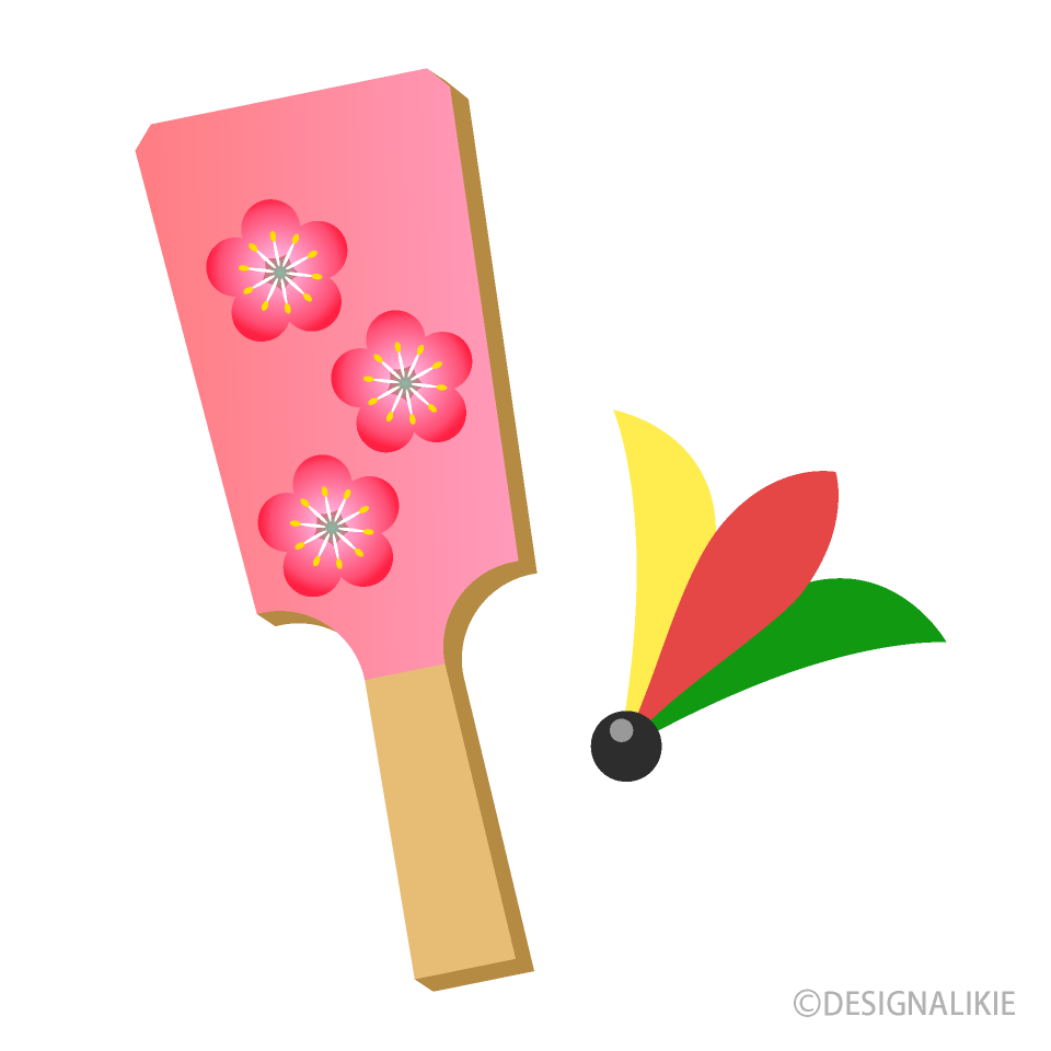 可愛い羽子板