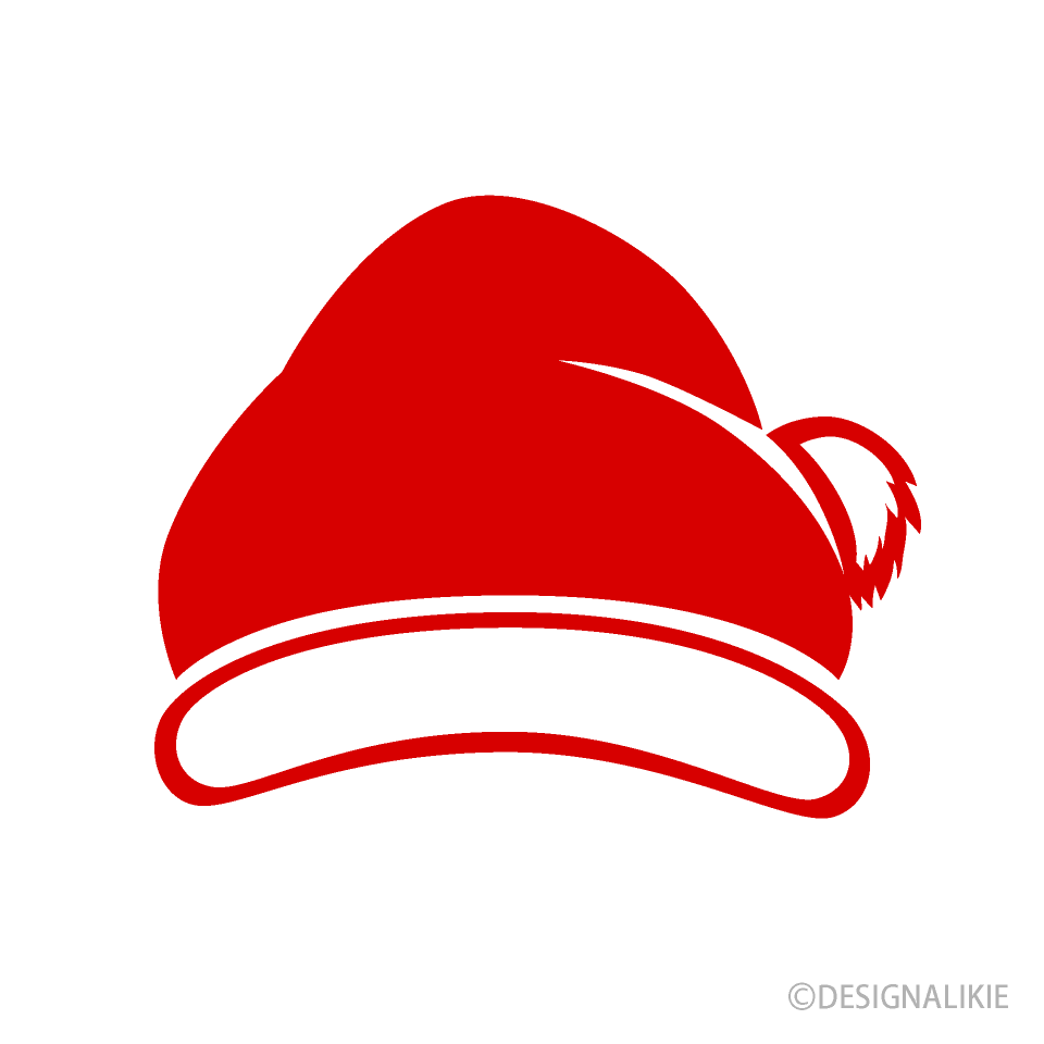 赤いサンタ帽子