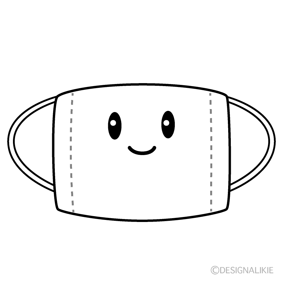 可愛いマスクキャラ