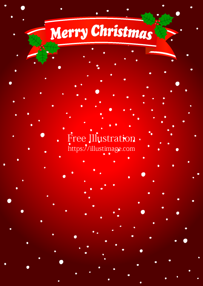 リボンのクリスマス背景