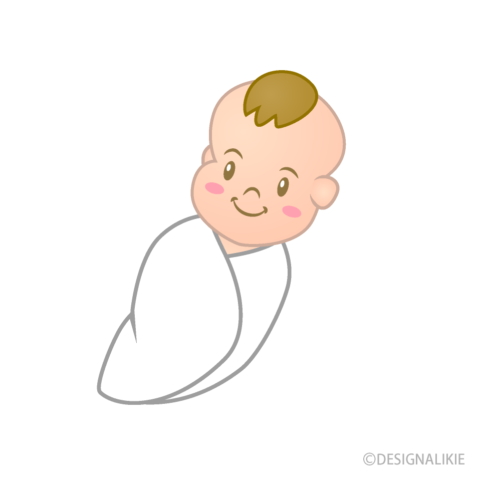お包みの赤ちゃん