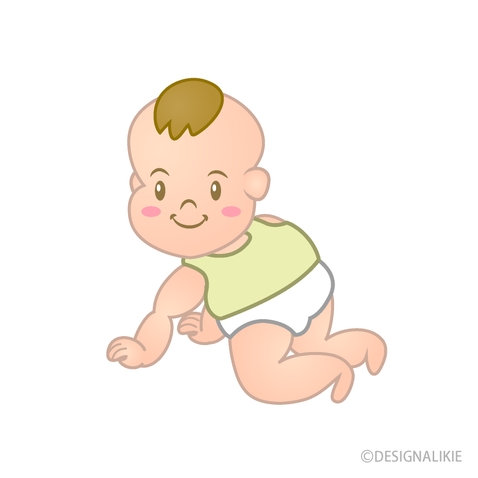 ハイハイする赤ちゃん