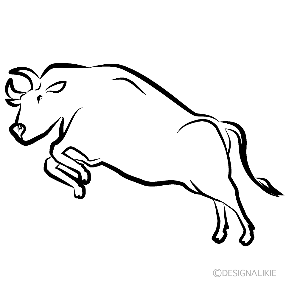 筆絵の闘牛