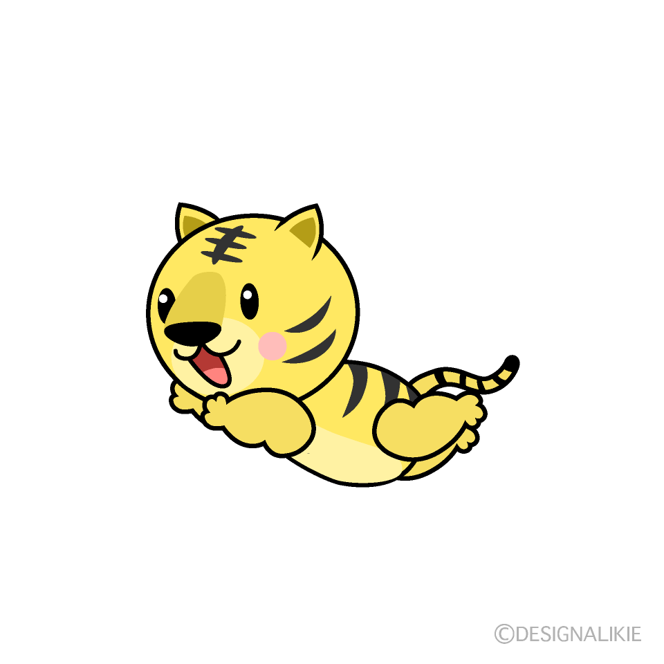 飛ぶ子トラ