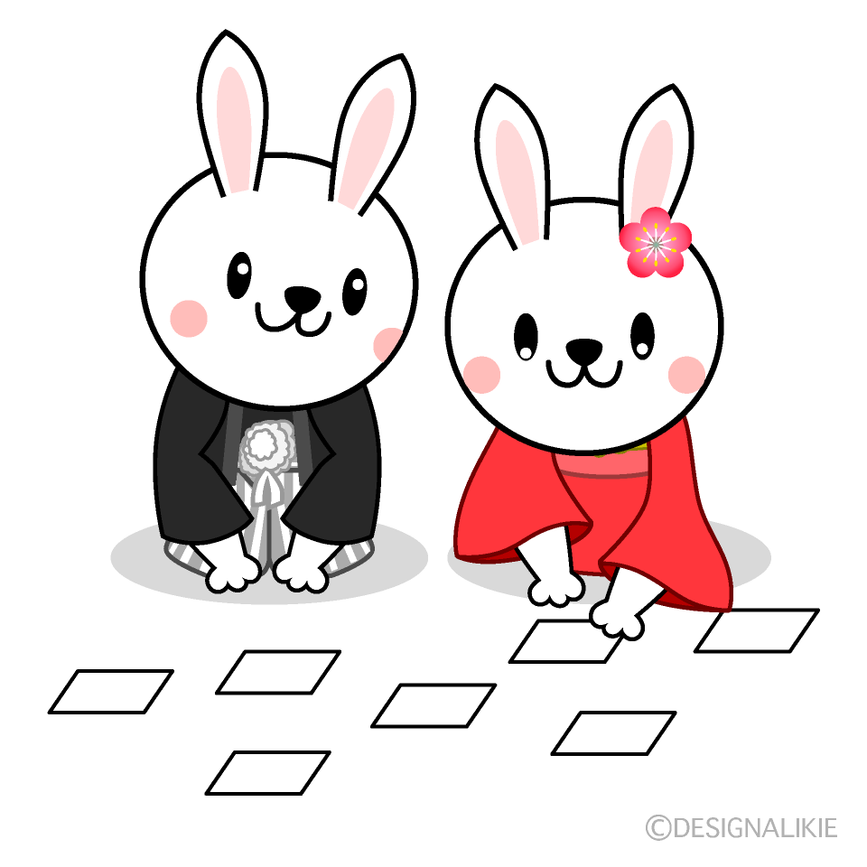 うさぎのカルタ