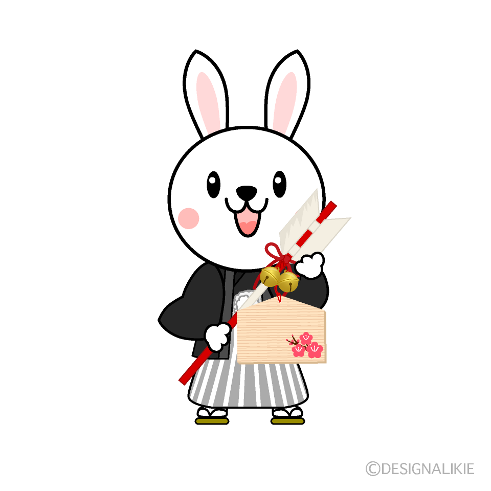うさぎのお守り