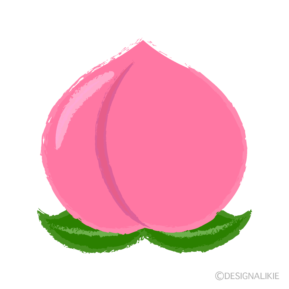 手書き風のもも