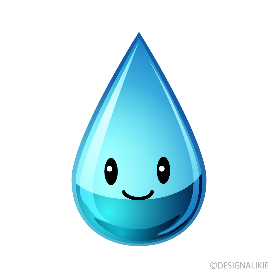 かわいい水キャラ
