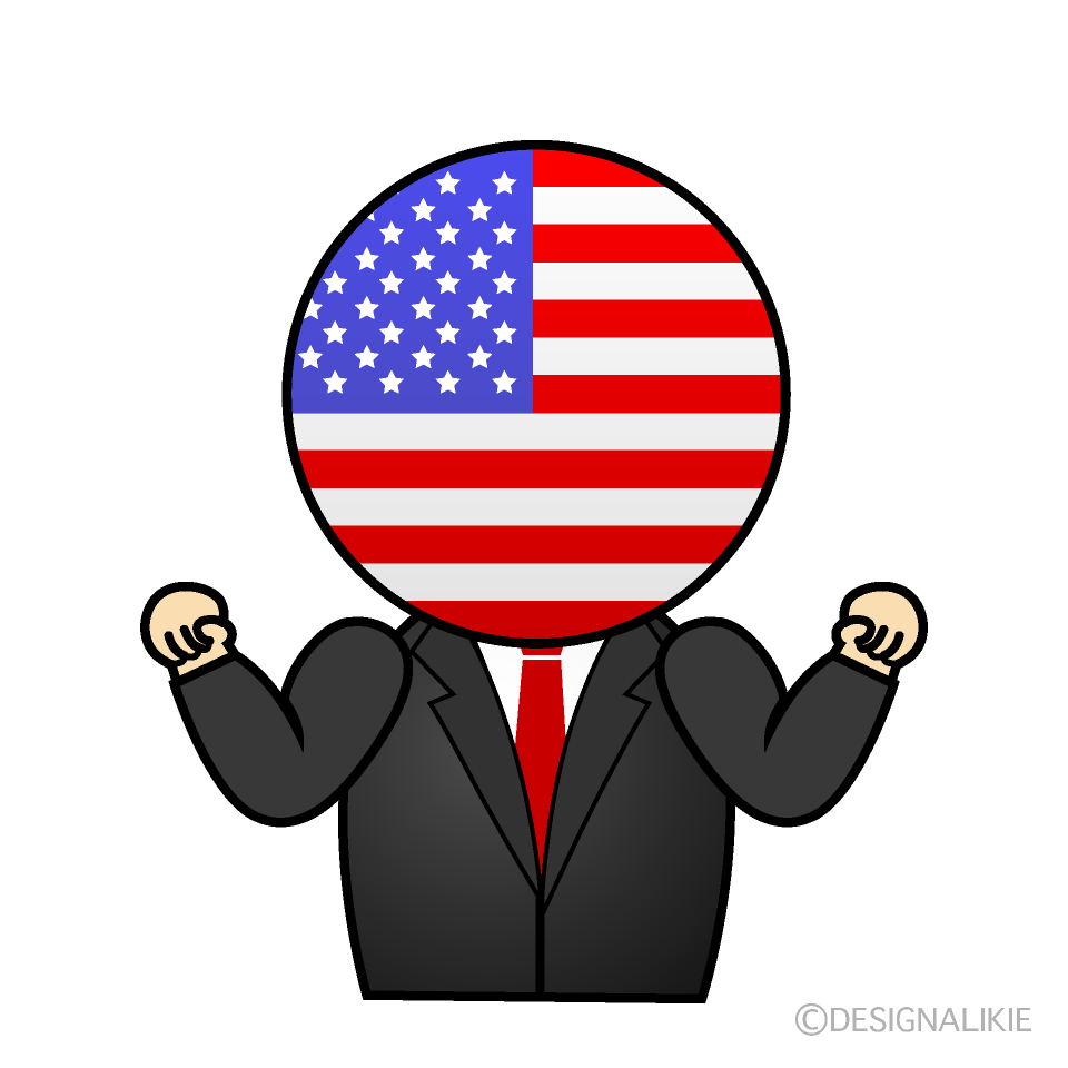 頑張るアメリカ人