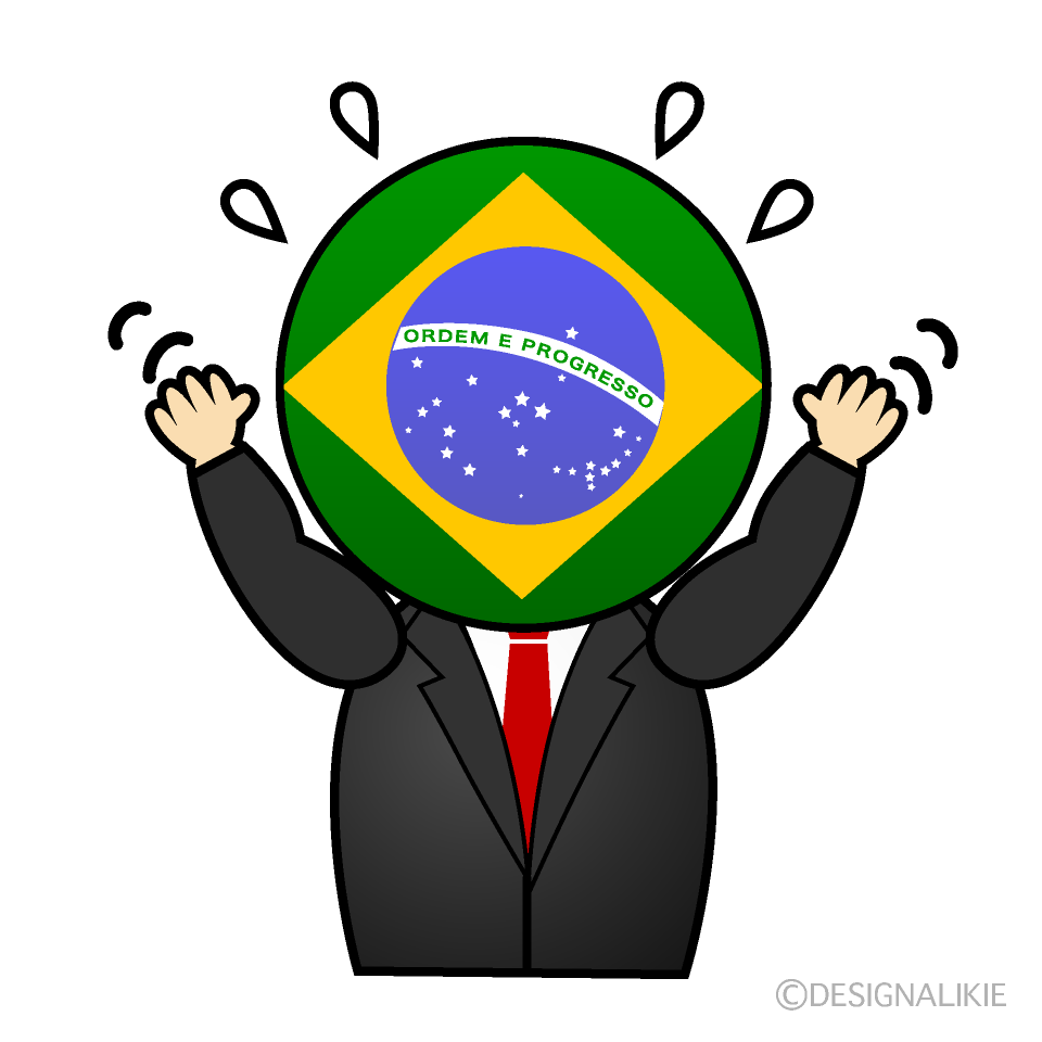 慌てるブラジル人