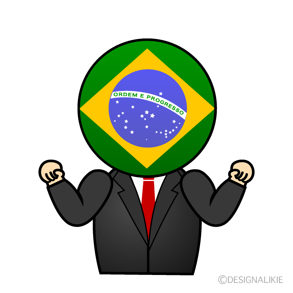 頑張るブラジル人