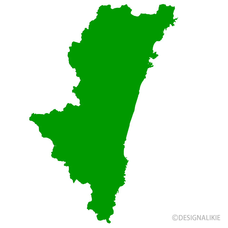 宮崎県地図