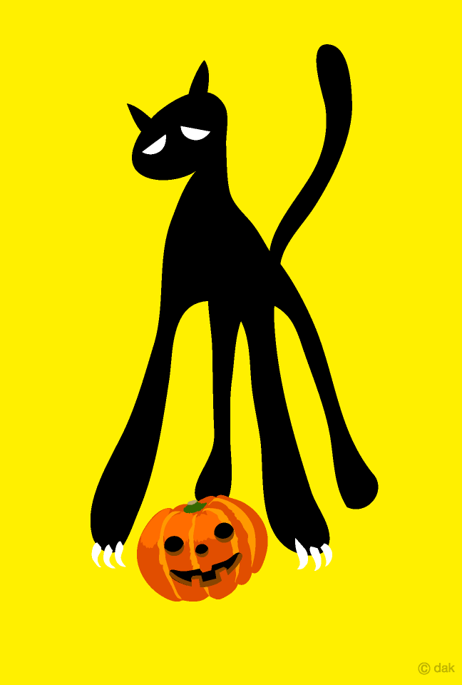 黒猫とハロウィン