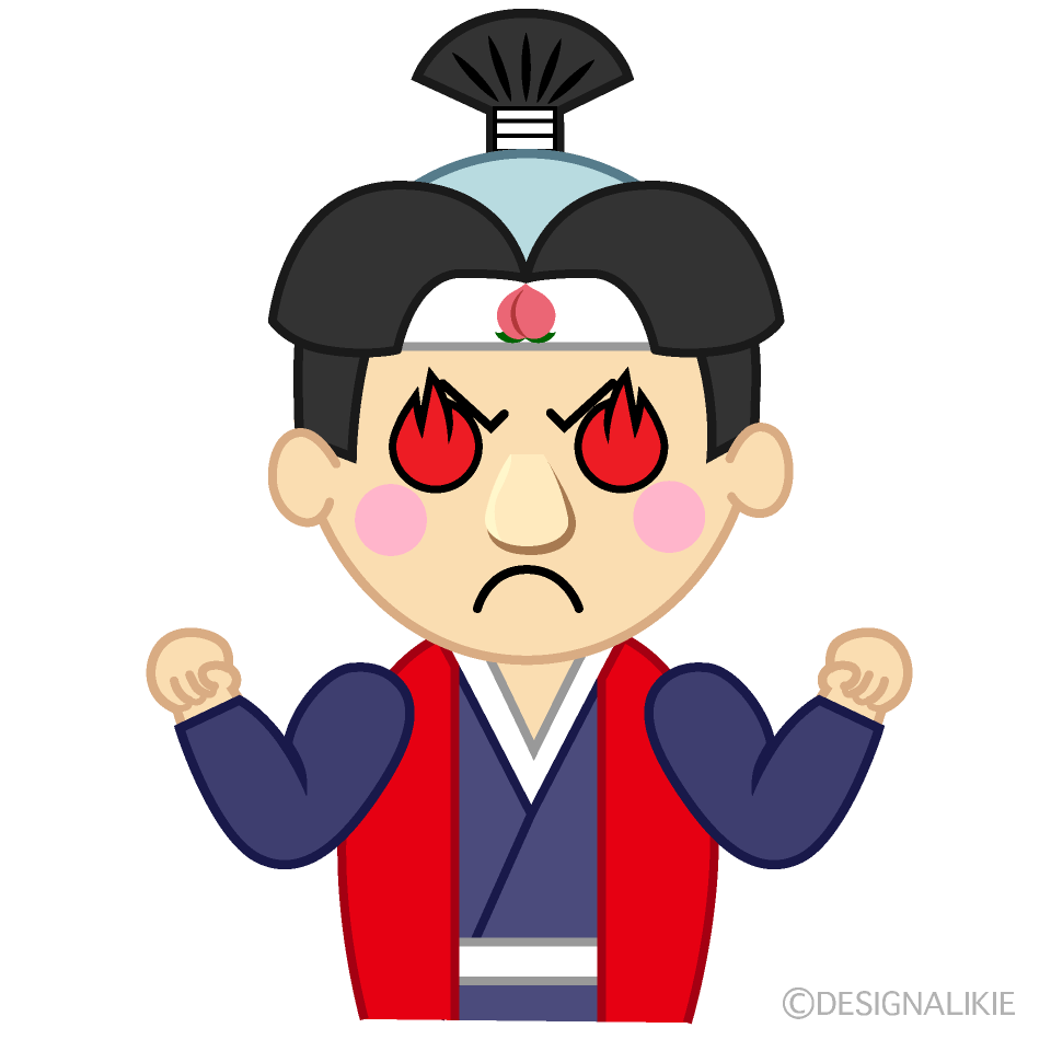 燃える桃太郎