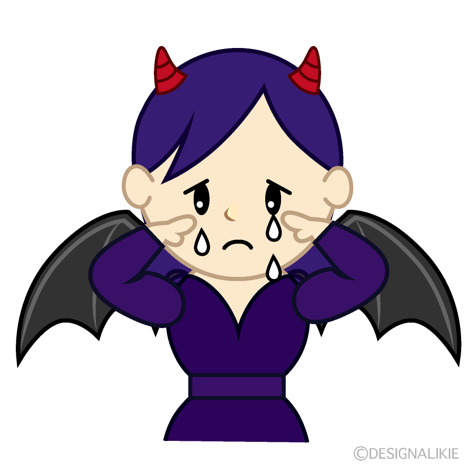 泣く悪魔