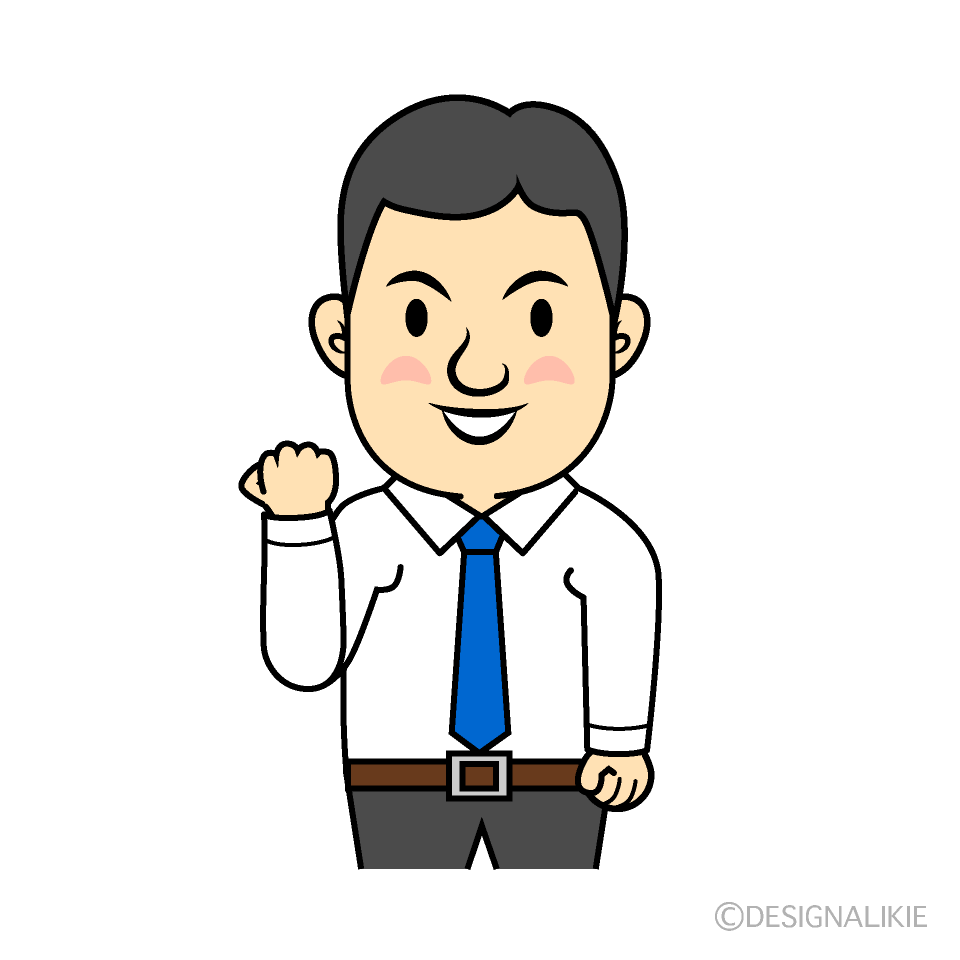 頑張る営業マン