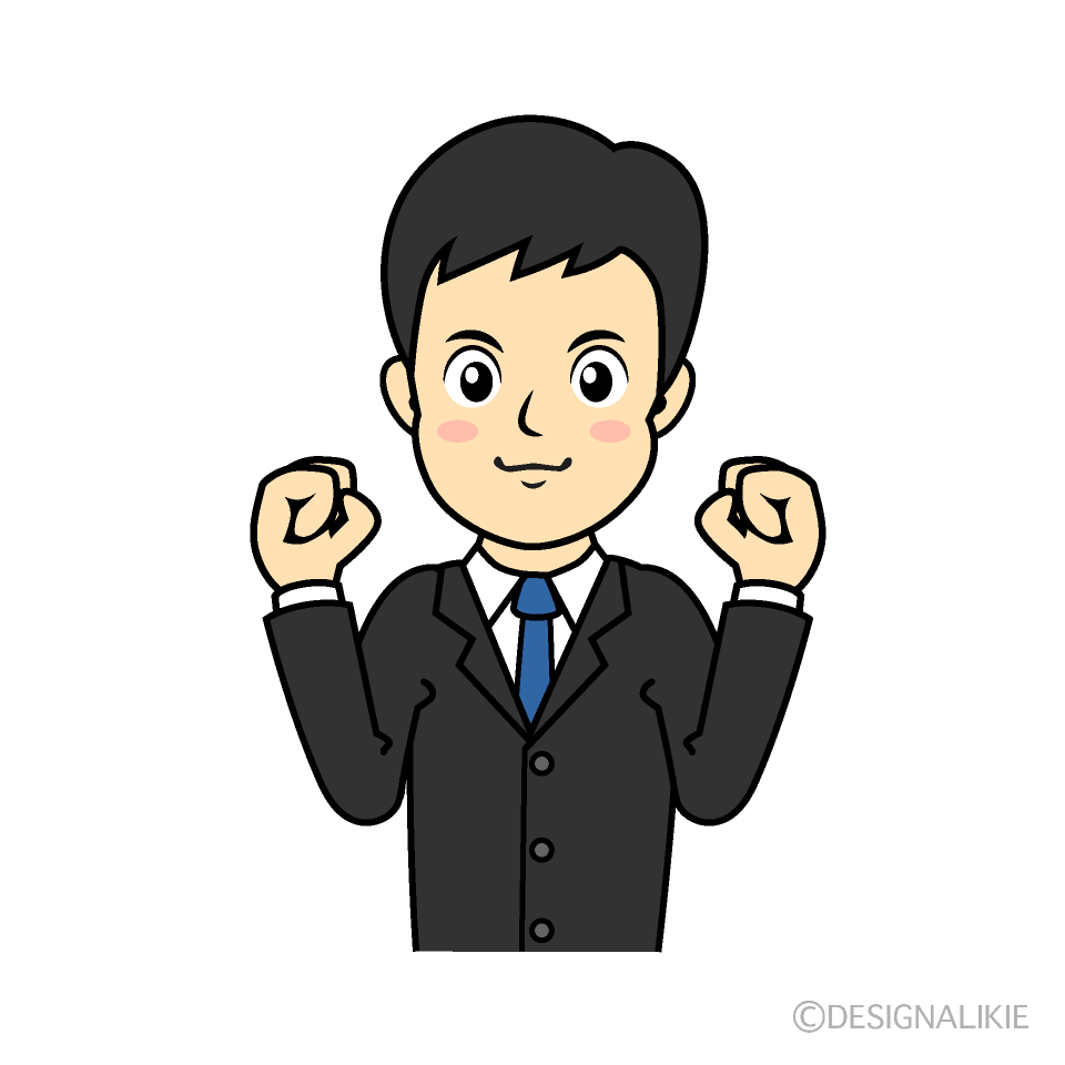 ビジネススーツの新入社員
