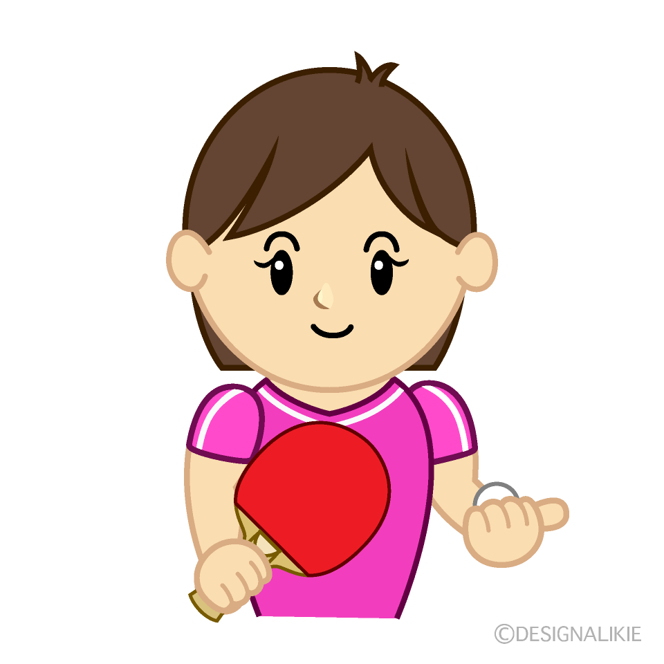 女子卓球キャラ