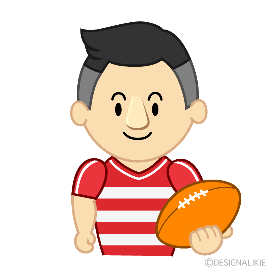 ラグビー選手キャラ