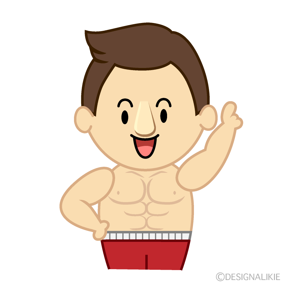 指差しするボクサー