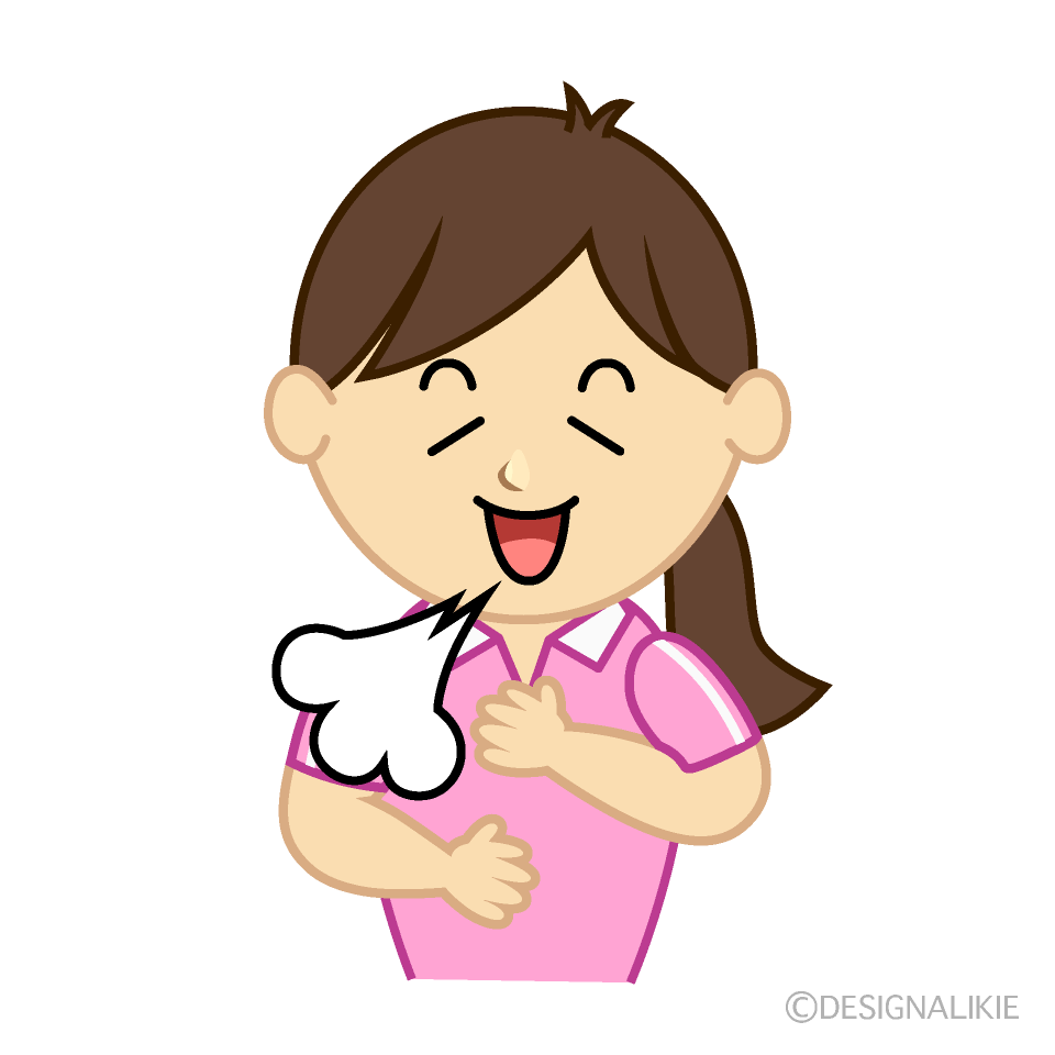 ほっとするボウリング女性