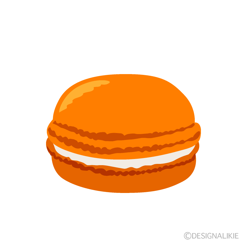 マカロン オレンジ