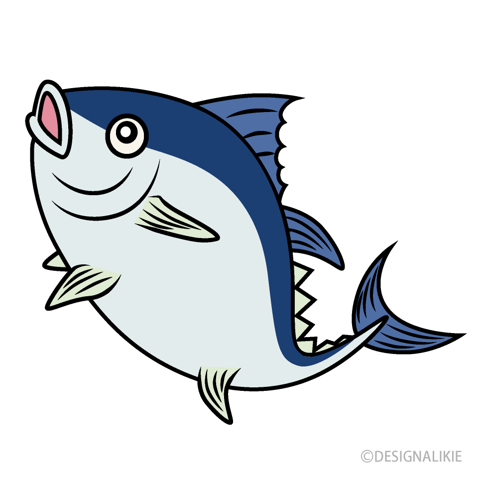 活きのよいマグロ