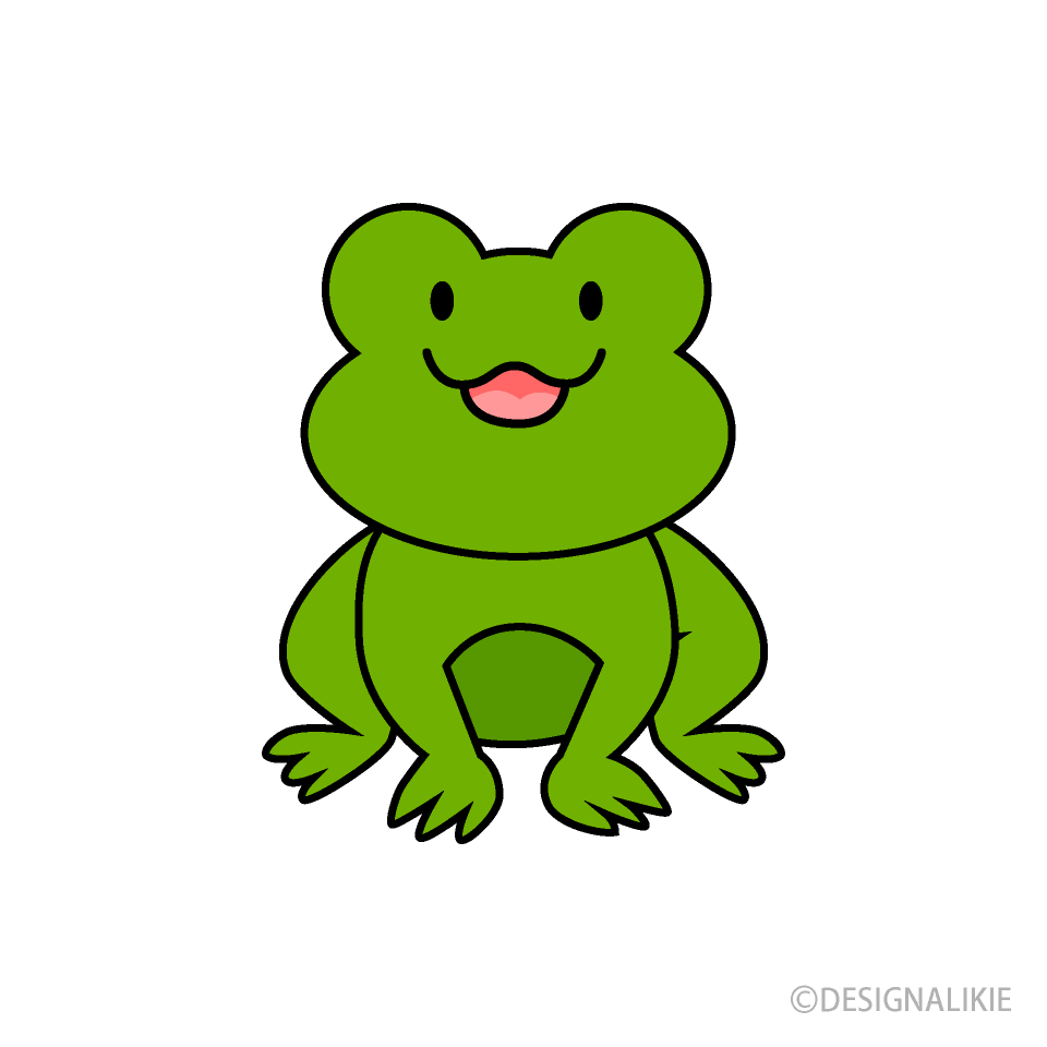 かわいいカエル