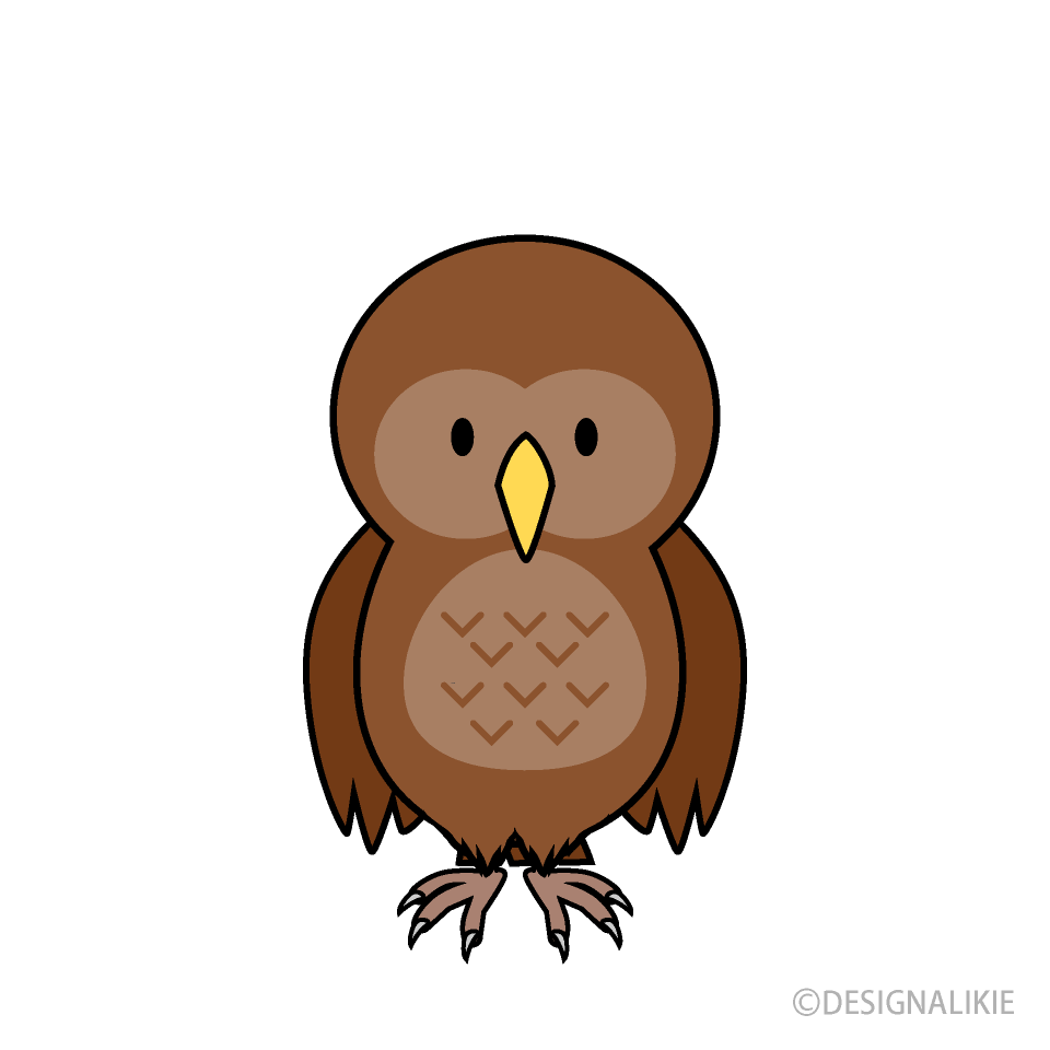 かわいいフクロウ